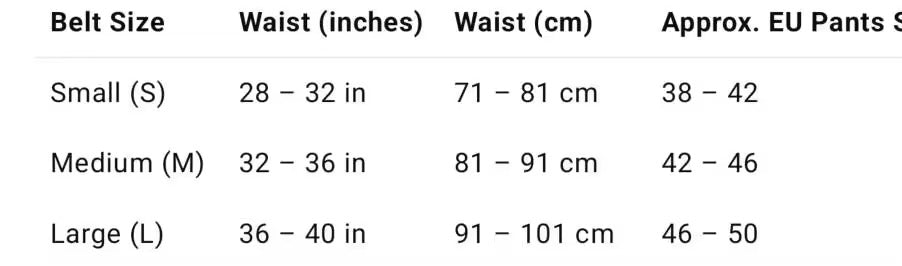 Black quilted leather belt