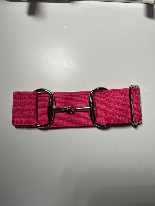 Pink Pony quilted Equestrian Belt